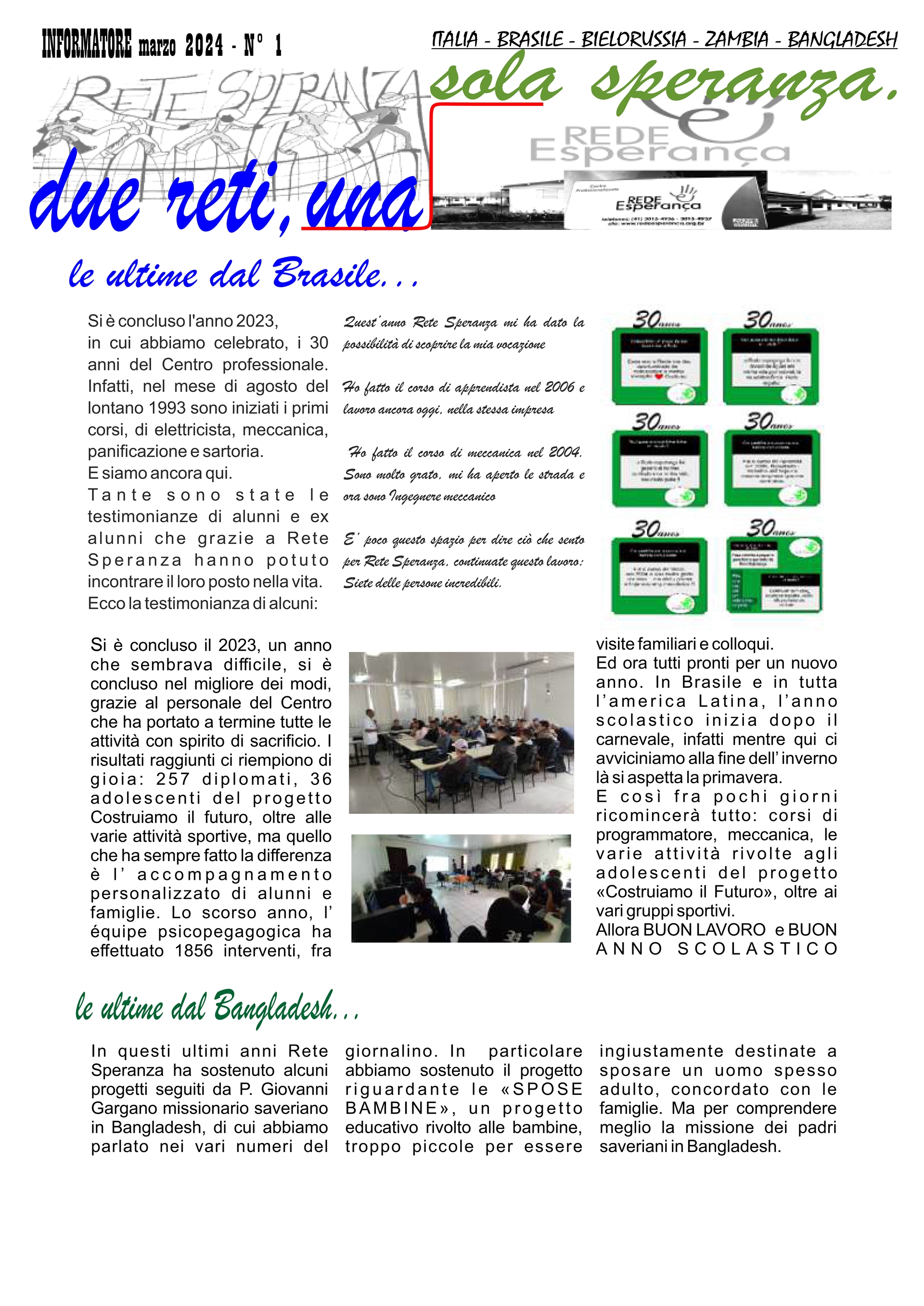 INFORMATORE MARZO 2024 - N. 1
