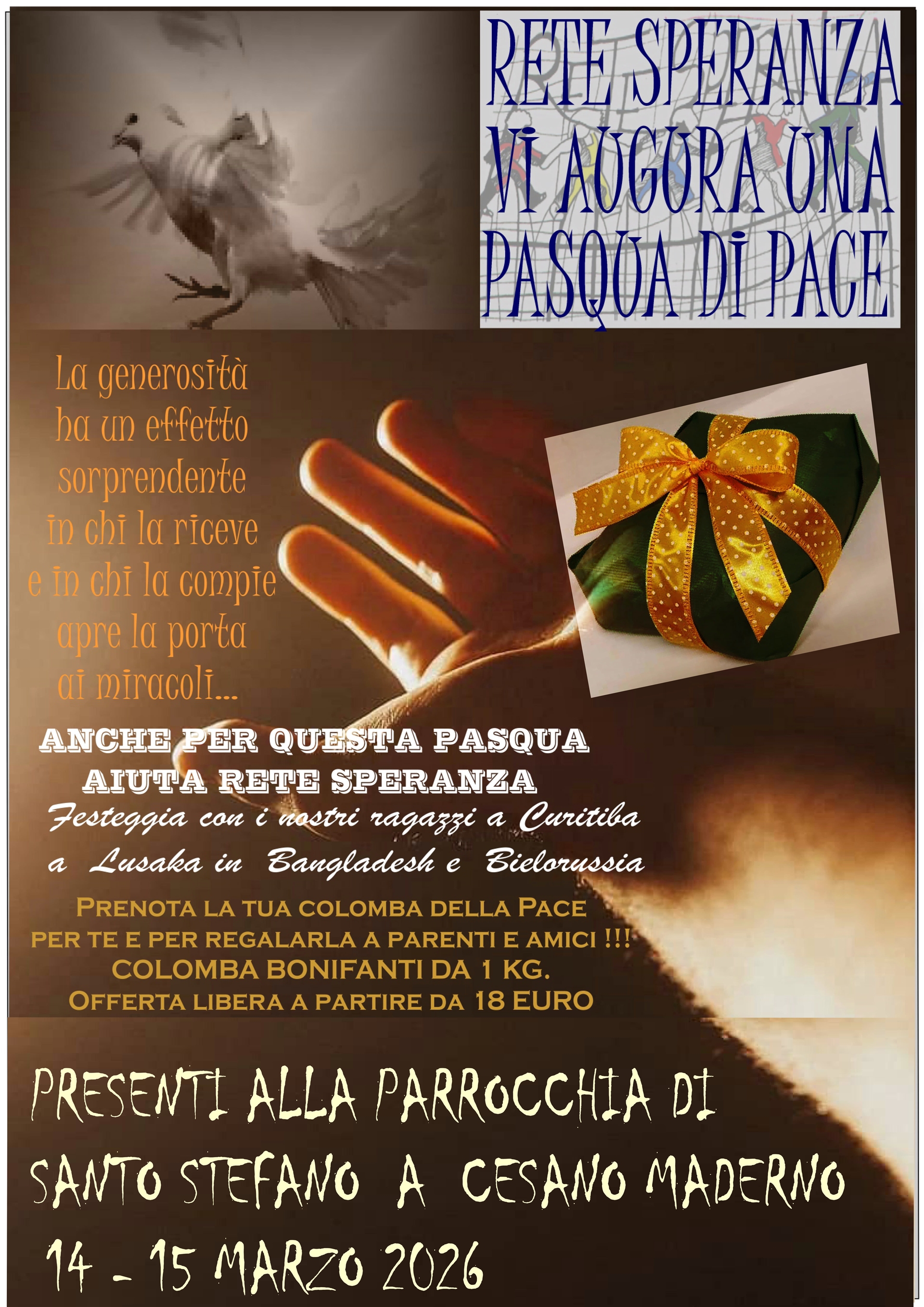CAMPAGNA COLOMBE PASQUA 2026