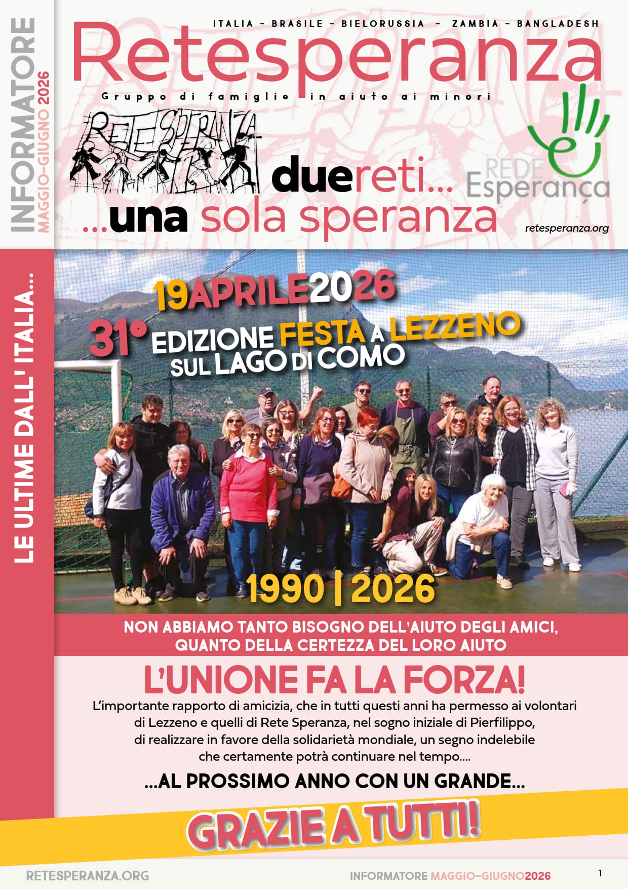INFORMATORE MAGGIO - GIUGNO 2026