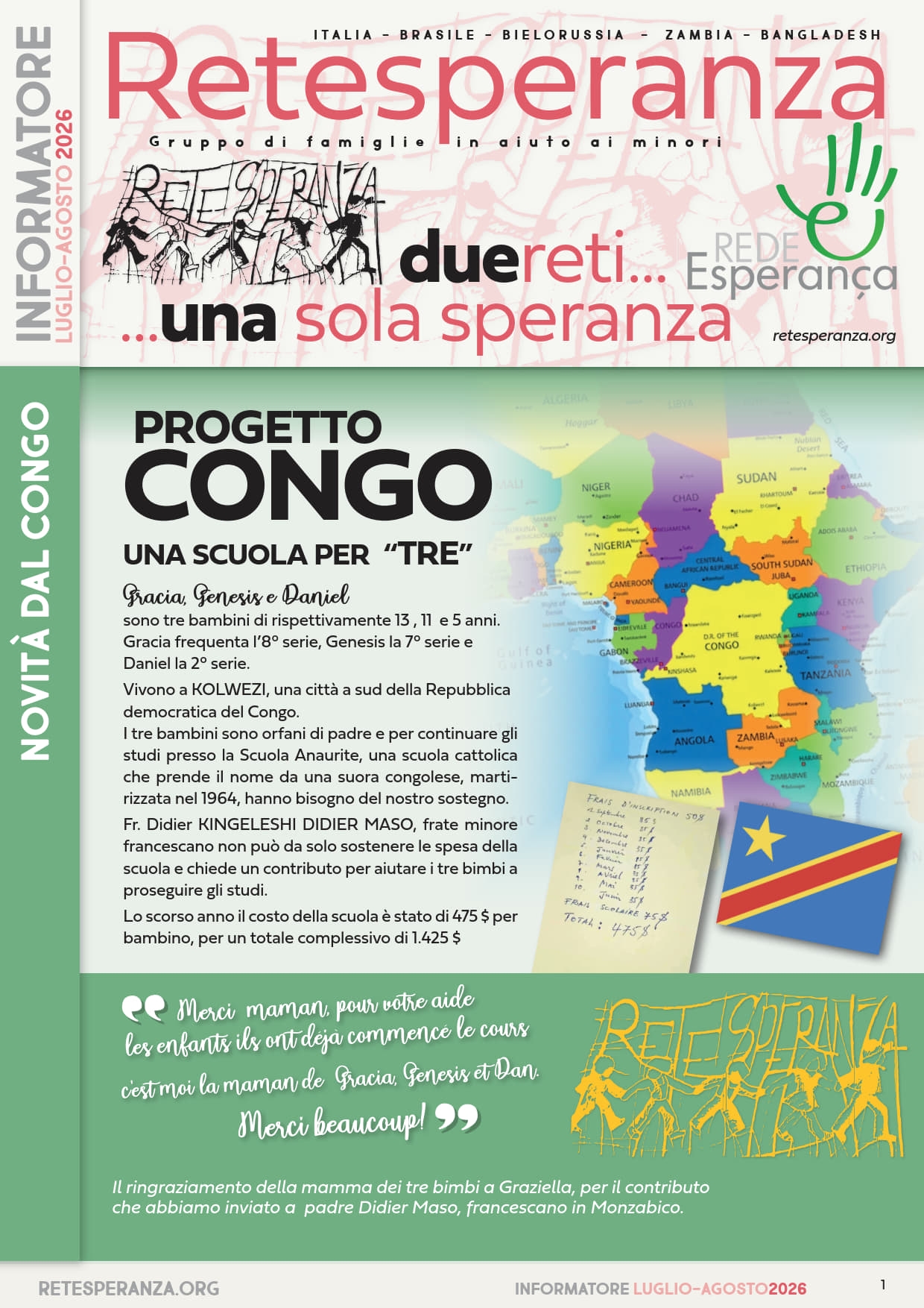 INFORMATORE LUGLIO - AGOSTO 2026
